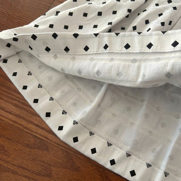 Banana Republic Jacquard Pleated Mini Skirt Size 0 - Picture 7 of 13